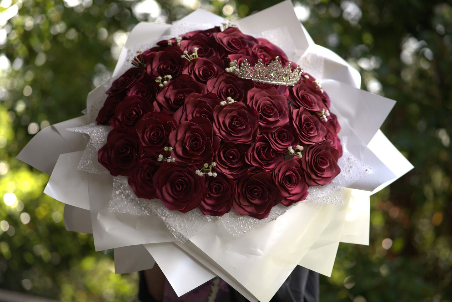 50 Piece Eternal Roses with Gypsy (Love Madness) — Glitter-Free