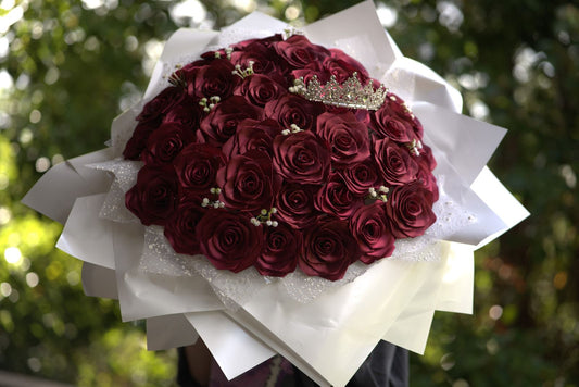 50 Piece Eternal Roses with Gypsy (Love Madness) — Glitter-Free