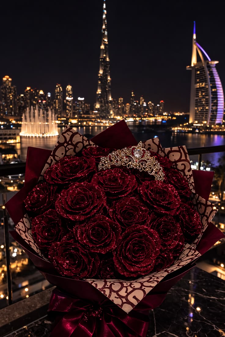 15 Piece Eternal Roses (Crush Overload)— With Glitter
