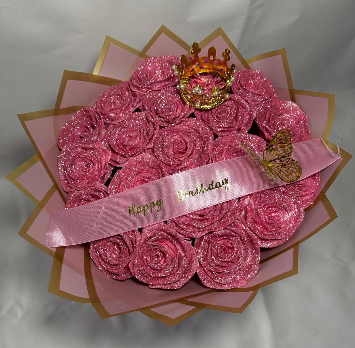 30 Piece Eternal Roses (Falling Hard) — With Glitter