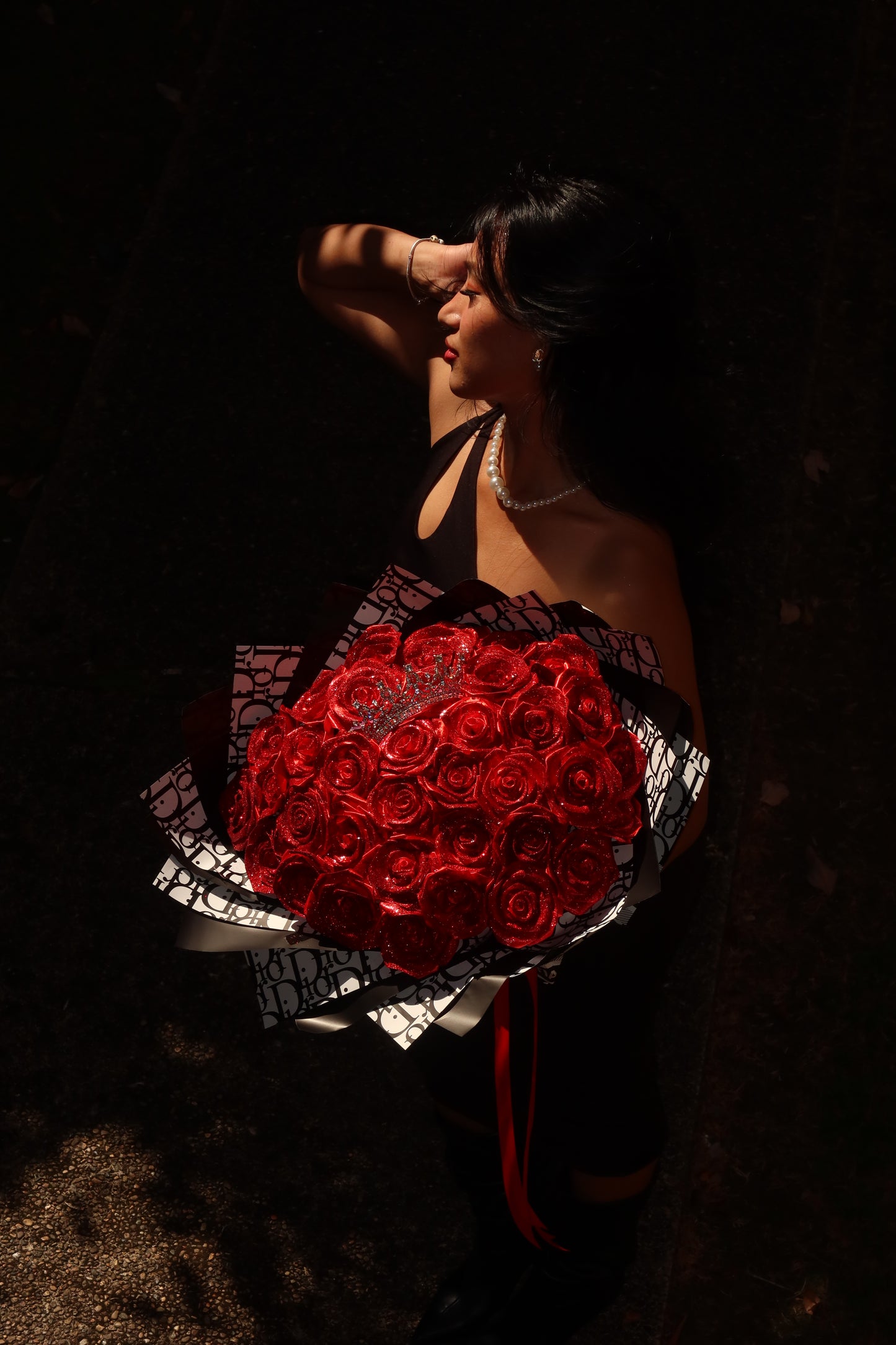 40 Piece Roses (Temptation)- With Glitter